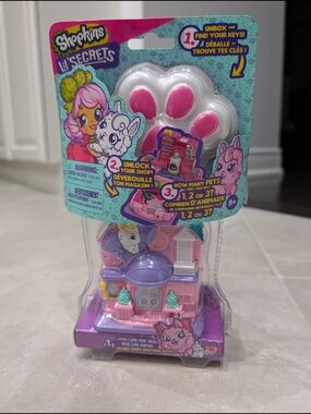 2/$50 Shopkins Li’l Secrets Lovely Llama Style Salon Playset